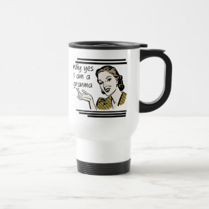 Caneca Térmica T-shirt retros e presentes de Granma