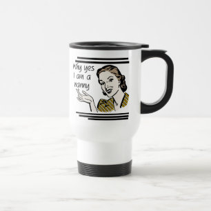 Caneca Térmica T-shirt retros e presentes do baby-sitter
