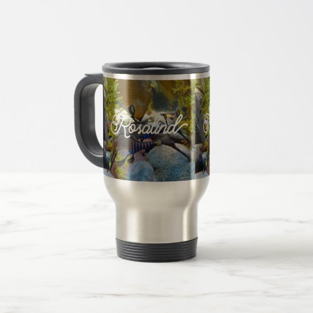Caneca Térmica Taça de Aço Inoxidável, Taça de Tumbler Personaliz (Frente Esquerda)