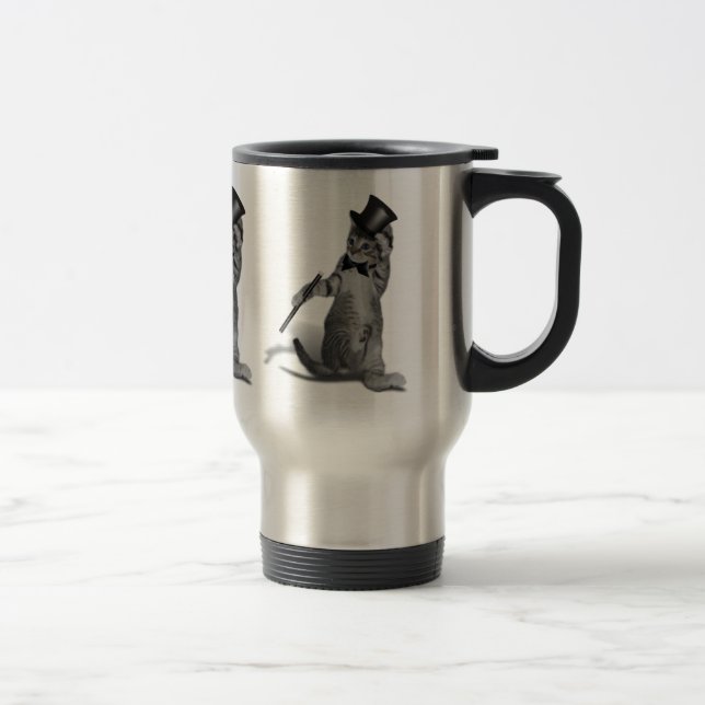 Caneca Térmica Tap Dancing Cat (Direita)
