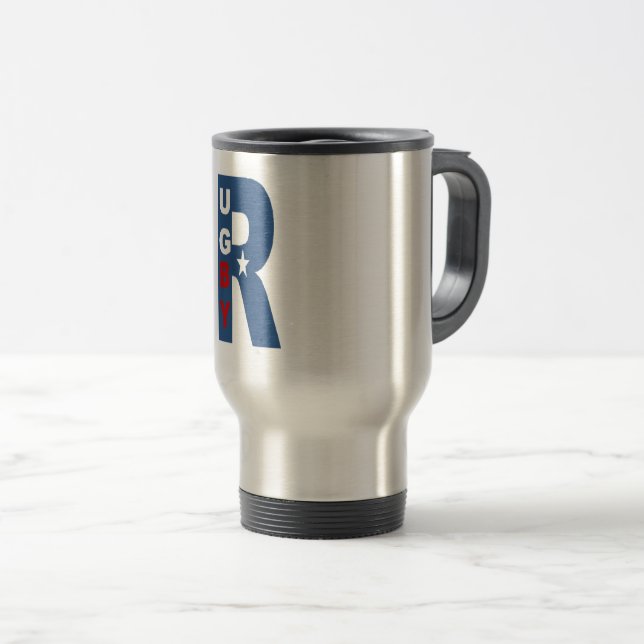 Caneca Térmica Tasse de voyage  RUGBY USA  (Frente Esquerda)