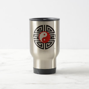 Caneca Térmica Tattoo Yin & Yang