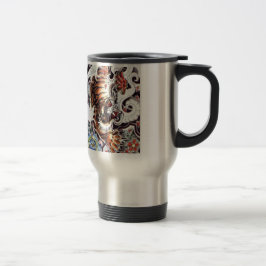 Caneca Térmica Tatuagem de Tigre Japonês
