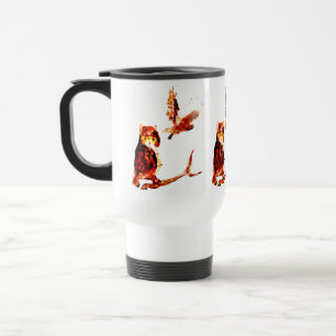 Caneca Térmica Tawny Owl Art