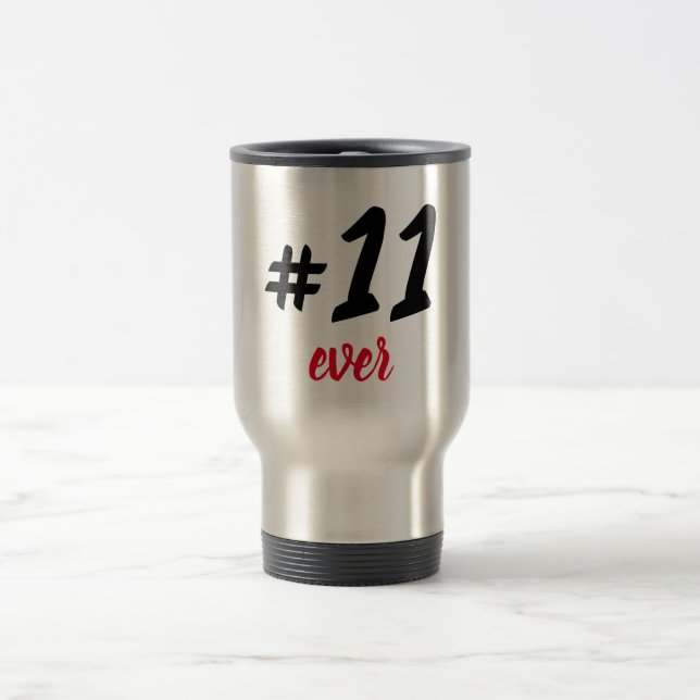 Caneca Térmica Taza de viaje #11 ever (Centro)