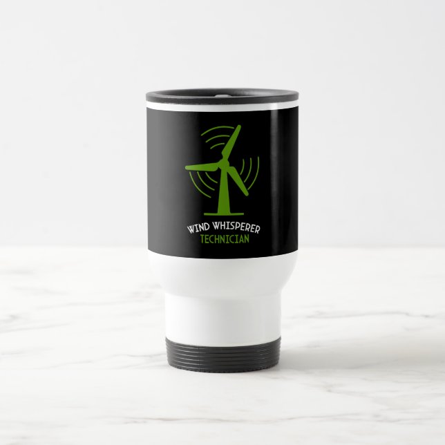 Caneca Térmica Técnico de Serviço de Turbina Eólica (Centro)