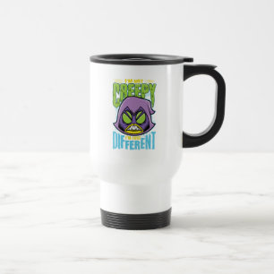 Caneca Térmica Teen Titans Go! Raven "Não assustador sou difere