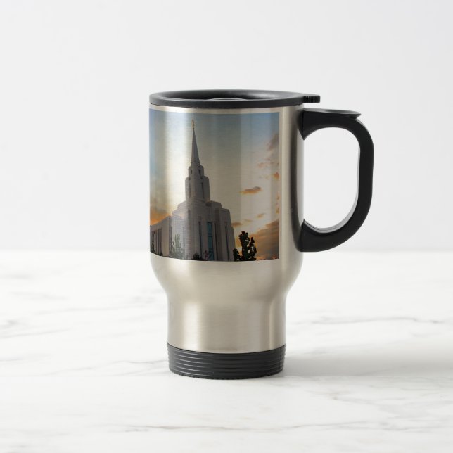 Caneca Térmica templo mórmon Oquirrh Mountain Utah LDS (Direita)