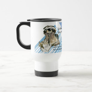 Caneca Térmica Tempo da sesta da preguiça dos desenhos animados