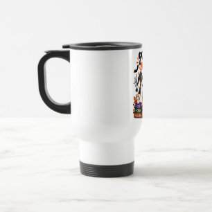 Caneca Térmica Temporada Assustadora Fantasma & Gato Preto