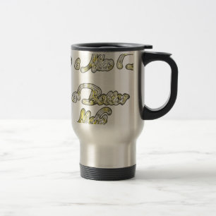 Caneca Térmica Tenha um Bom Dia e uma Noite Melhor Citação Arte I