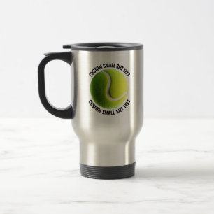 Caneca Térmica Tênis Personalizado com Texto de Tamanho Pequeno