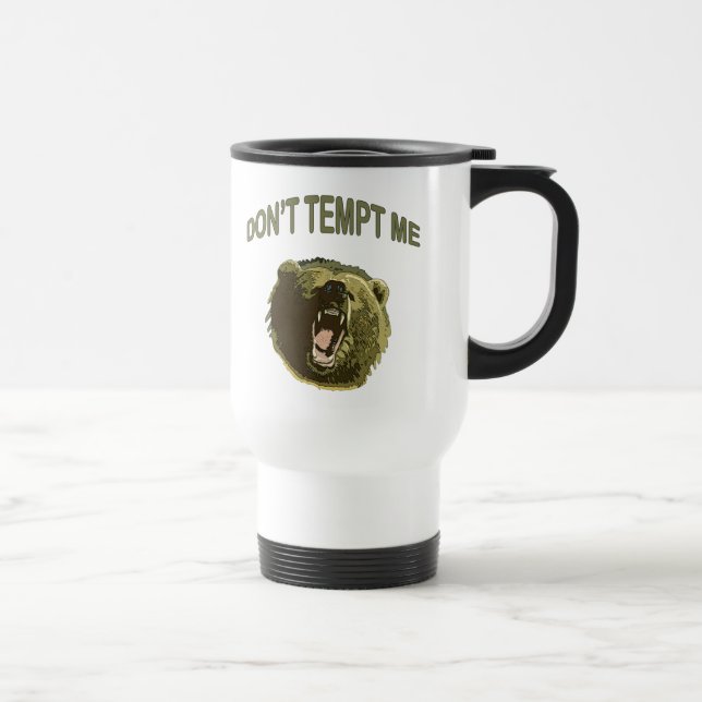 Caneca Térmica Tente-me urso (Direita)