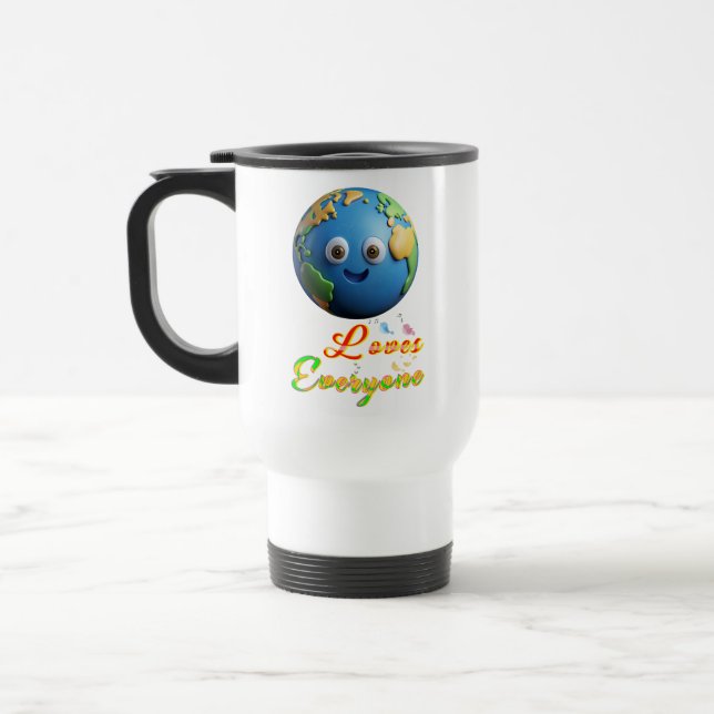 Caneca Térmica Terra Ama Todos (Esquerda)