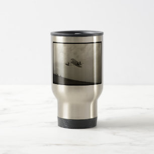 Caneca Térmica Teste de Voo de Planador Aviação Irmãos Wright