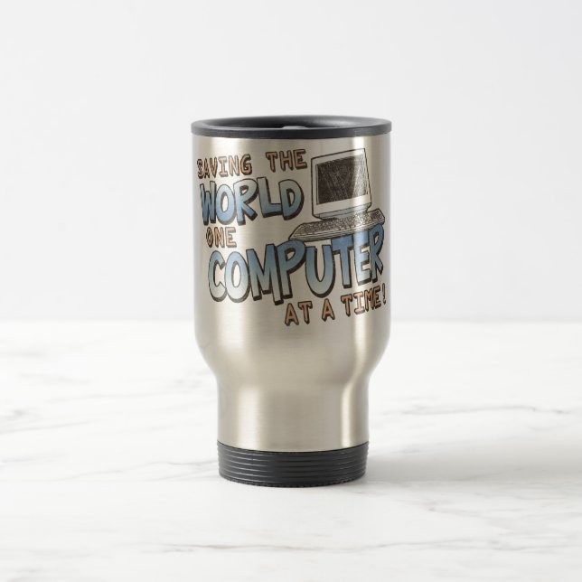 Caneca Térmica theWorld da economia (Centro)