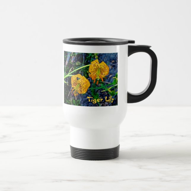 Caneca Térmica Tiger Lily (Direita)