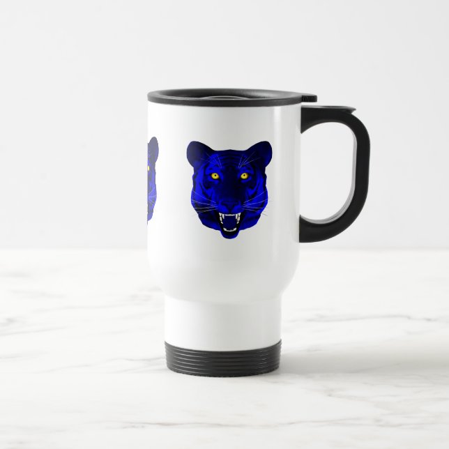 Caneca Térmica Tigre Azul (Direita)