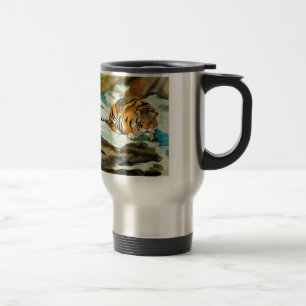 Caneca Térmica Tigre de Aquarela