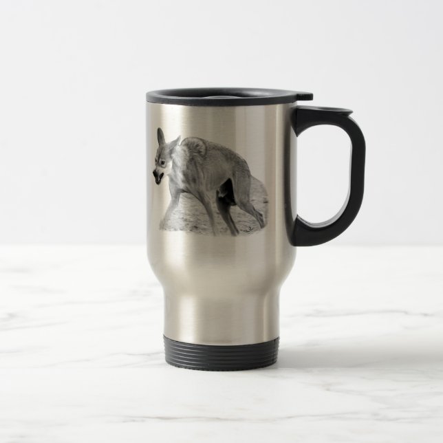 Caneca Térmica Timber Wolf Snarl (Direita)