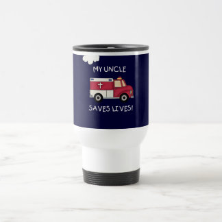 Caneca Térmica Tio Salvamento Vida Camiseta e presentes de EMT