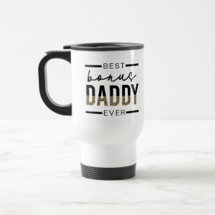 Caneca Térmica Tipografia do Melhor Pai de Bônus Nunca Leopardo
