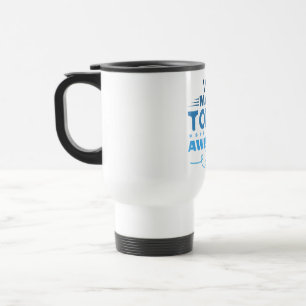 Caneca Térmica Tipografia Retro Faça o Dia Incrível