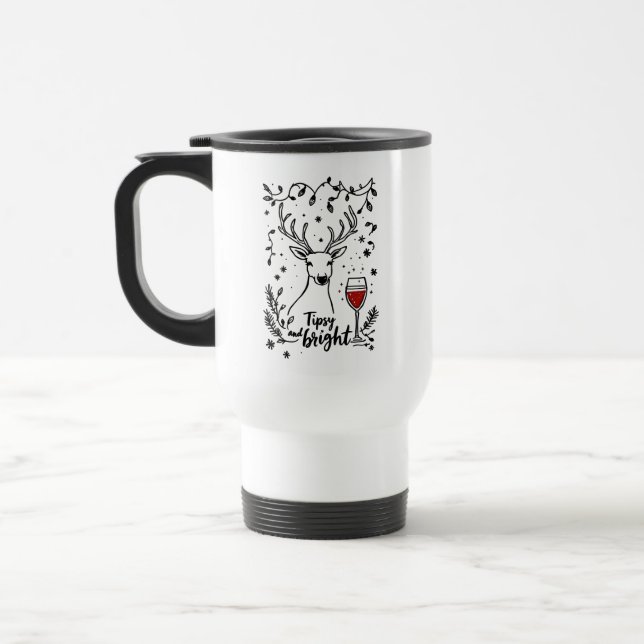 Caneca Térmica Tipsy e Bright Deer (Esquerda)