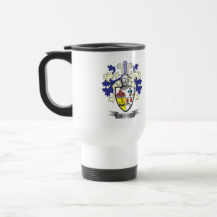 Caneca Térmica TÍTULO da brasão da crista da família    de McL