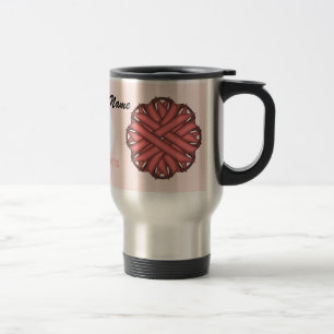 Caneca Térmica Tmpl da Flower Rosa por Kenneth Yoncich
