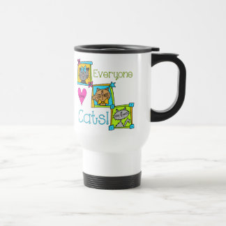 Caneca Térmica Todo Mundo Adora Gatos