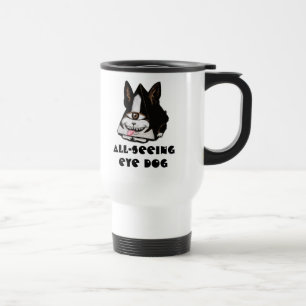 Caneca Térmica Todo-Vendo o cão do olho