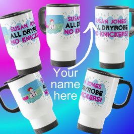 Caneca Térmica Todos os Dryrobe sem Knickers selvagens Nadadores 