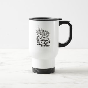 Caneca Térmica Tom e Jerry Tom e desenhos animados de Jerry