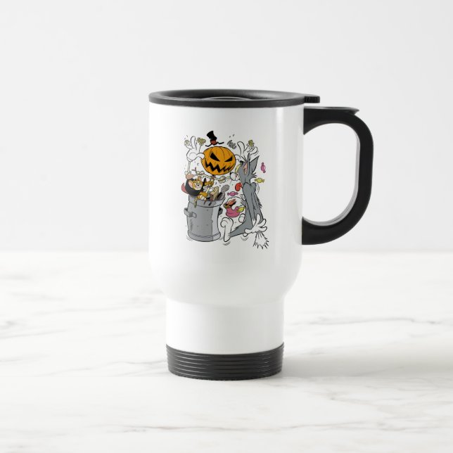 Caneca Térmica Tom & Jerry | Boo para o Tom (Direita)