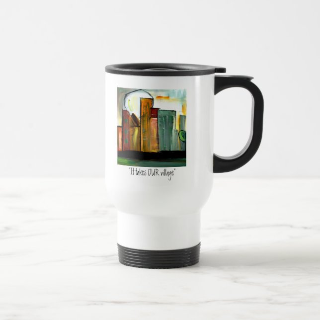 Caneca Térmica Toma NOSSA vila (Direita)