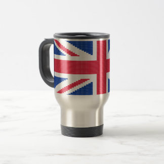Caneca Térmica Tomada original de design de ponto cruzado