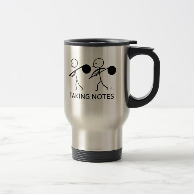 Caneca Térmica Tomando Notas (Direita)