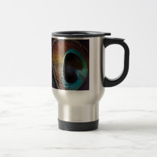 Caneca Térmica Tonalidades Antigas Olho de Pena de Pavão