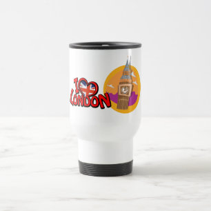 Caneca Térmica Torre do Relógio Big Ben Westminster