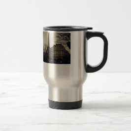 Caneca Térmica Torre Eiffel Paris Cidade Edifício Arquitetura