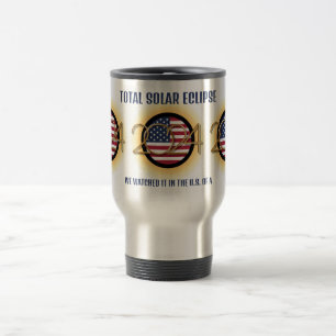 Caneca Térmica TOTAL ECLIPSE SOLAR 2024 Personalizado EUA