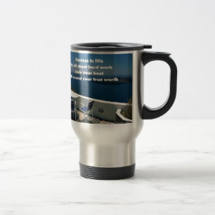 Caneca Térmica Trabalho do duro e sucesso