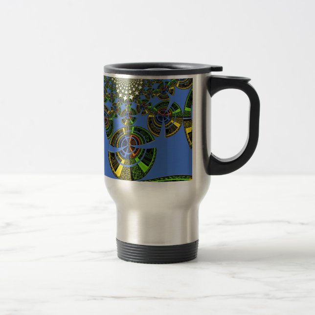 Caneca Térmica tradição azul (Direita)
