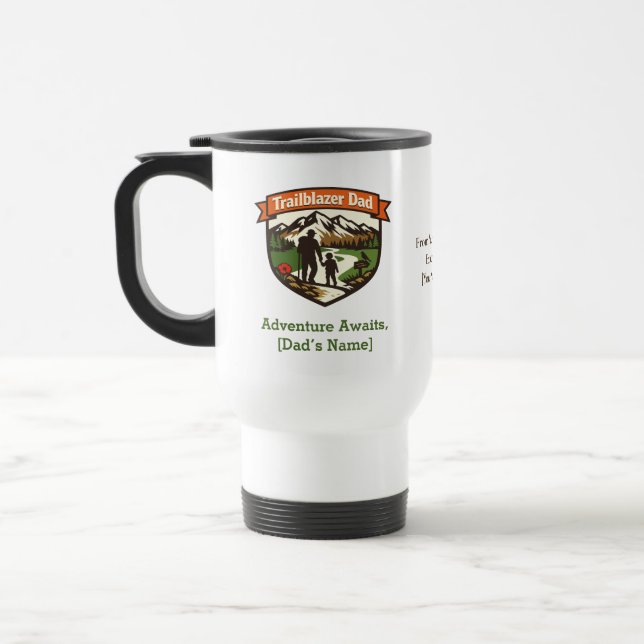 Caneca Térmica Trailblazer Dad Customizable Father's Day (Esquerda)