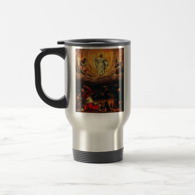 Caneca Térmica Transfiguração de Jesus Cristo (Esquerda)