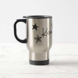 Caneca Térmica Travel Mug. Aluminum. KtK. Stars