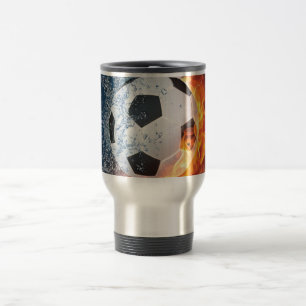 Caneca Térmica Travesseiro de Arremesso de Bola de Futebol/Futebo