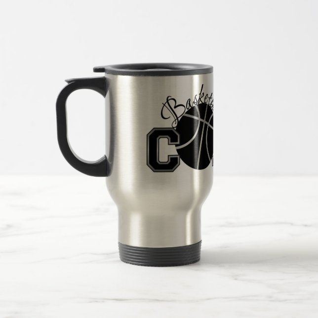Caneca Térmica Treinador de Basquete (Esquerda)