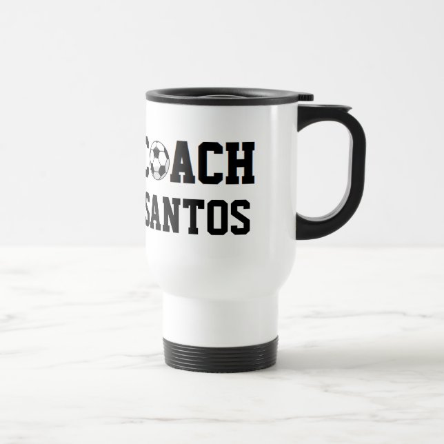 Caneca Térmica Treinador do futebol personalizado (Direita)